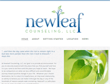 Tablet Screenshot of newleafok.com